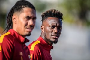 Smalling Abraham AS Roma Training Session