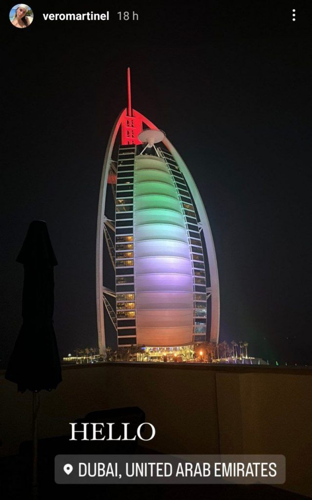 veronica pellegrini dubai