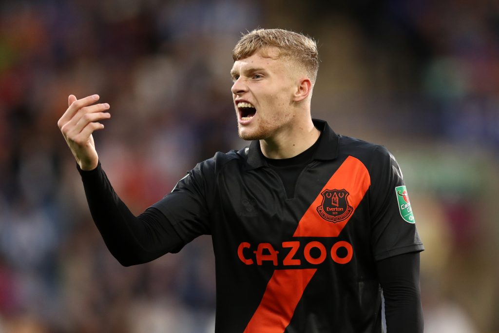 Branthwaite Huddersfield Town v Everton  - Carabao Cup Second Round