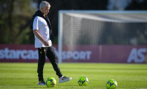 Mourinho AS Roma Training Session