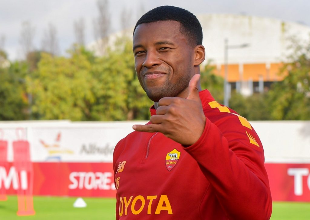 AS Roma Training Session wijnaldum