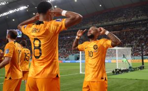 depay Netherlands v USA: Round of 16 - FIFA World Cup Qatar 2022