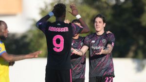 zaniolo abraham RKC Waalwijk v AS Roma - Friendly Match