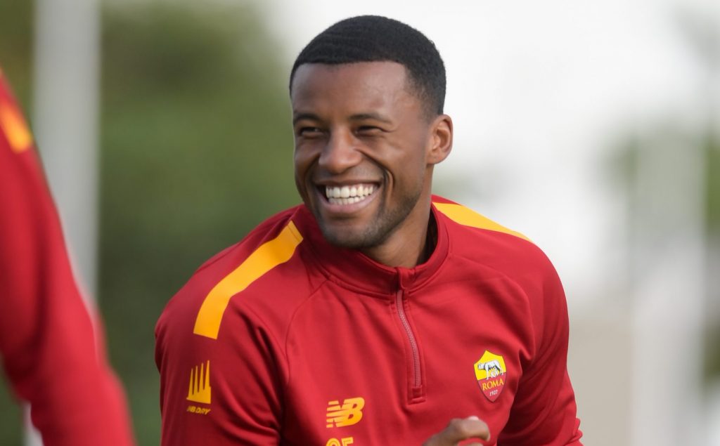 AS Roma Training Session wijnaldum