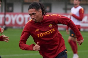 smalling AS Roma Training Session