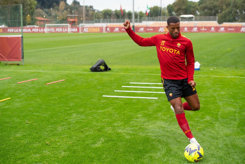 Wijnaldum AS Roma Training Session