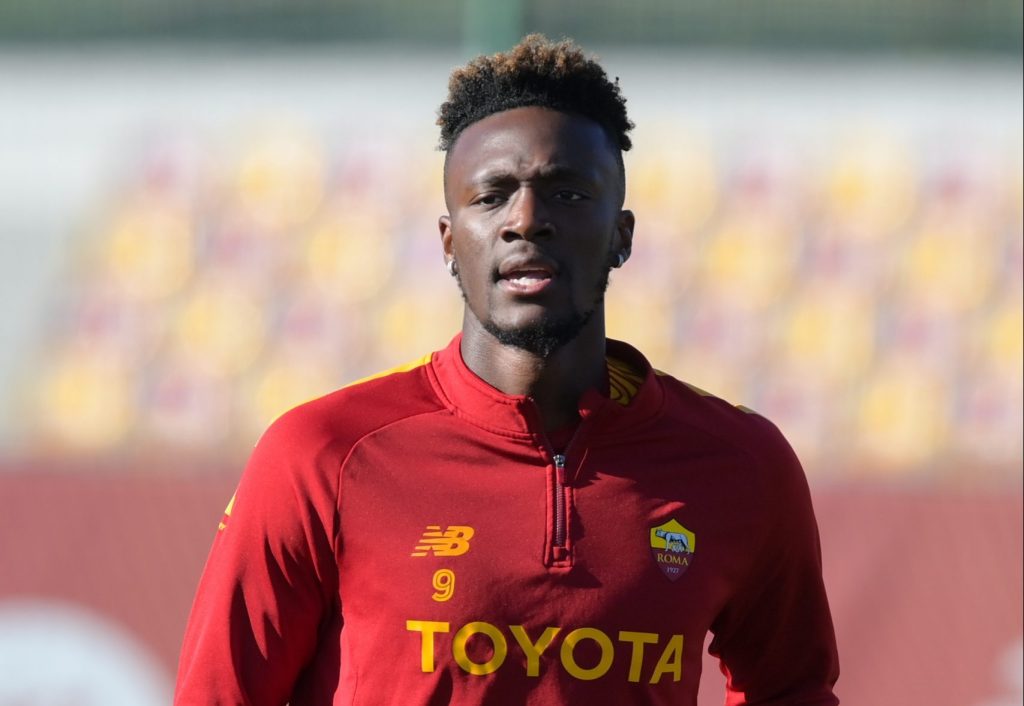 Abraham AS Roma Training Session