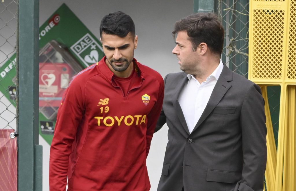 pinto celik AS Roma Training Session