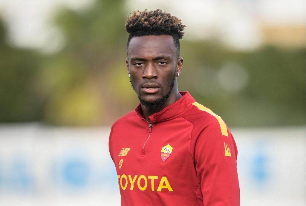 AS Roma Training Session abraham
