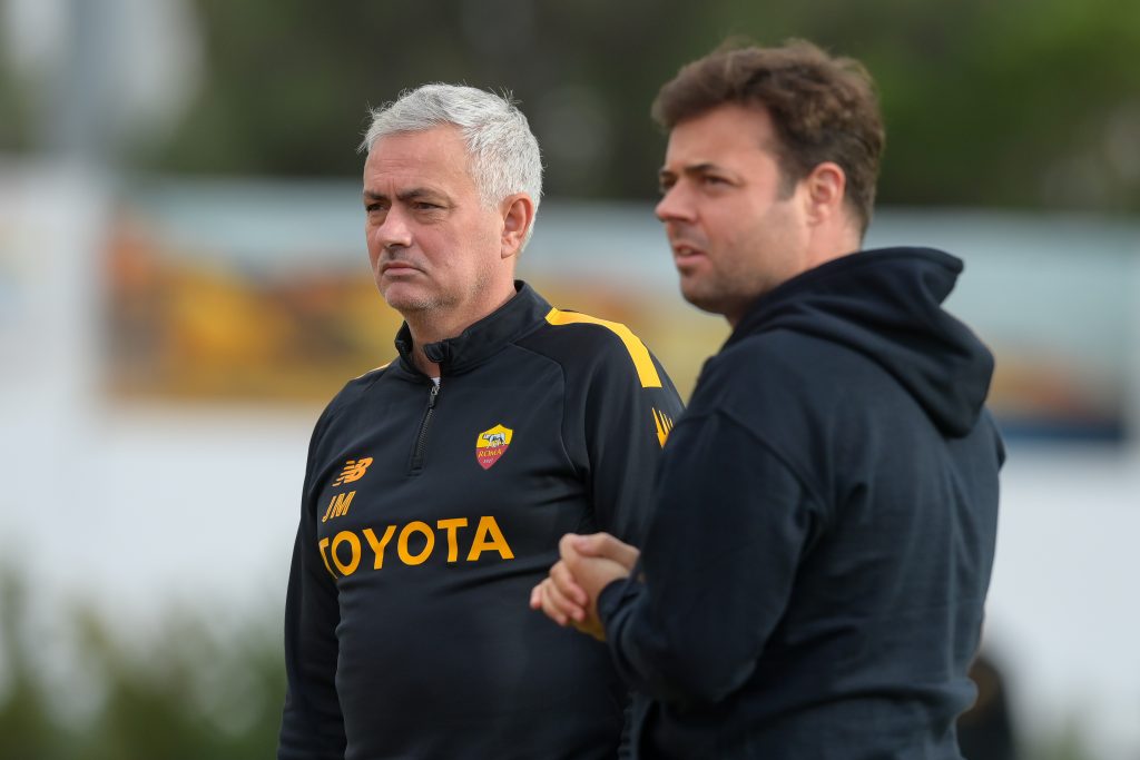 pinto mourinho AS Roma Training Session