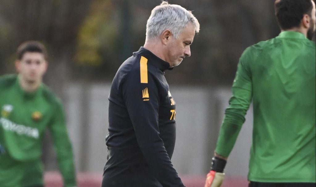 Mourinho AS Roma Training Session
