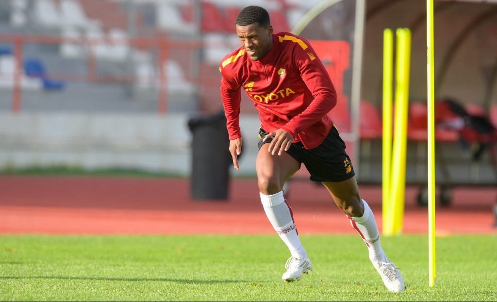 AS Roma Training Session wijnaldum