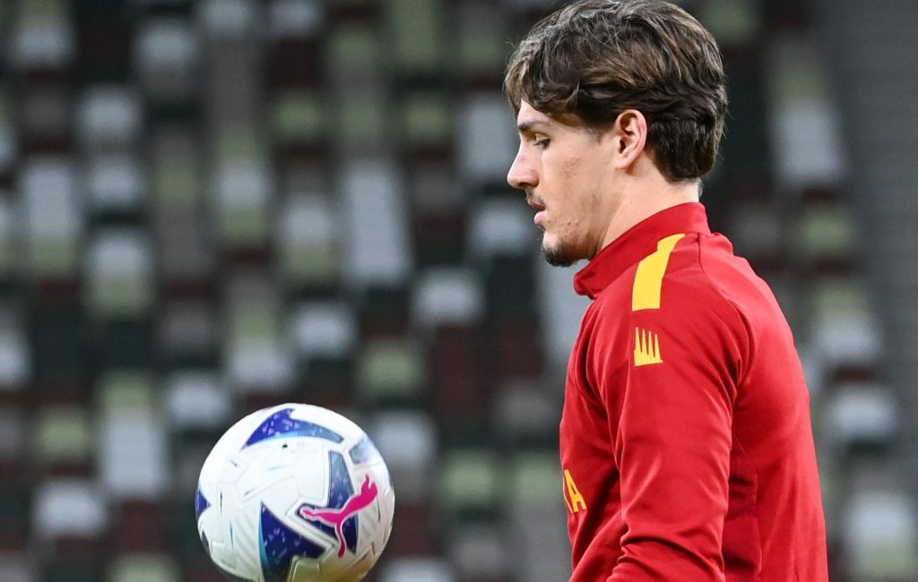 zaniolo AS Roma Training Session