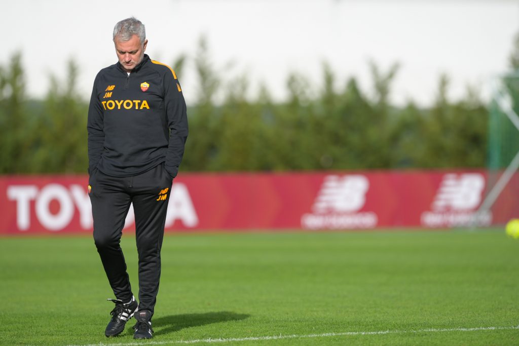 AS Roma Training Session mourinho