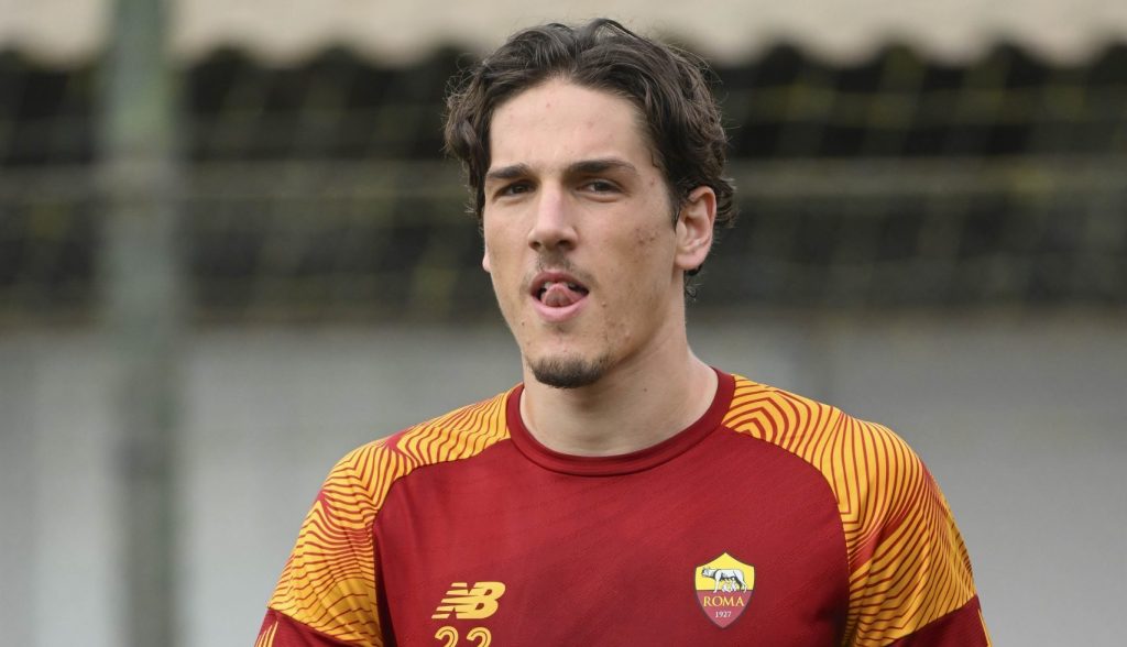 zaniolo AS Roma Training Session