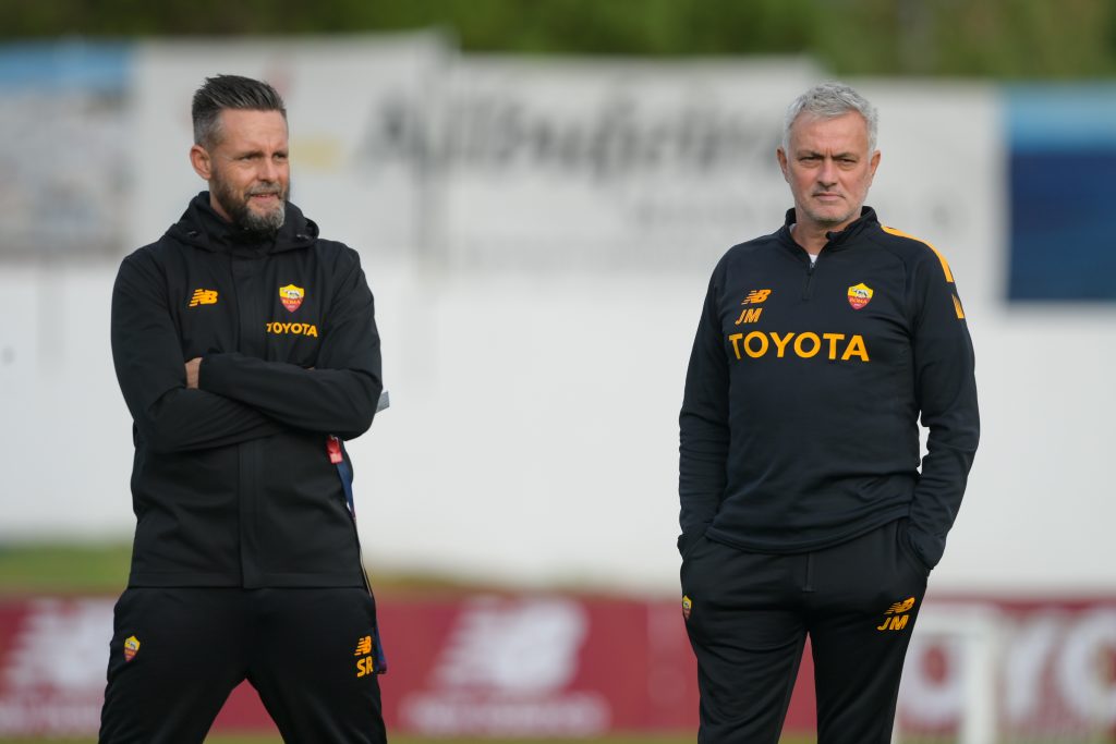 AS Roma Training Session mourinho rapetti