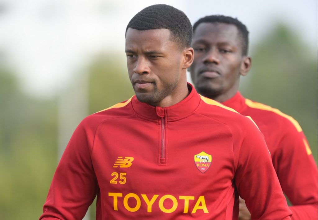 AS Roma Training Session wijnaldum camara