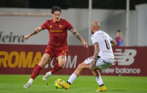 zaniolo Casa Pia v AS Roma - Friendly Match