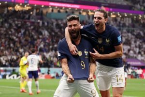 Giroud England v France: Quarter Final - FIFA World Cup Qatar 2022