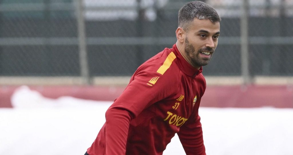 spinazzola AS Roma Training Session