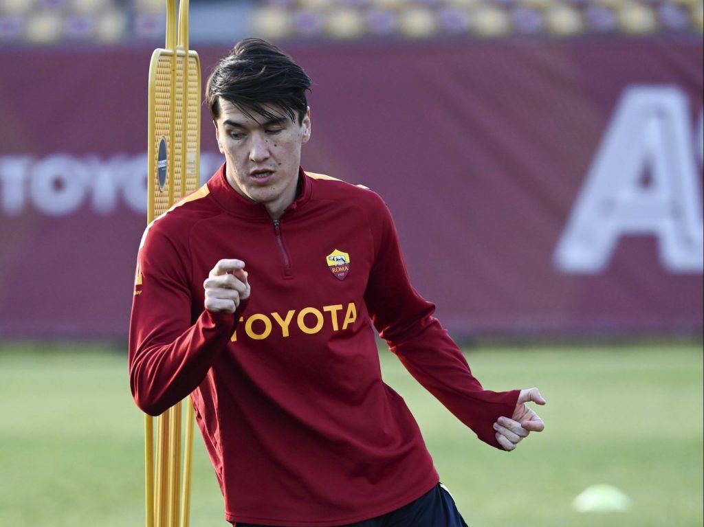 Shomurodov AS Roma Training Session