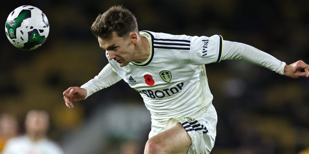 Diego Llorente Wolverhampton Wanderers v Leeds United - Carabao Cup Third Round