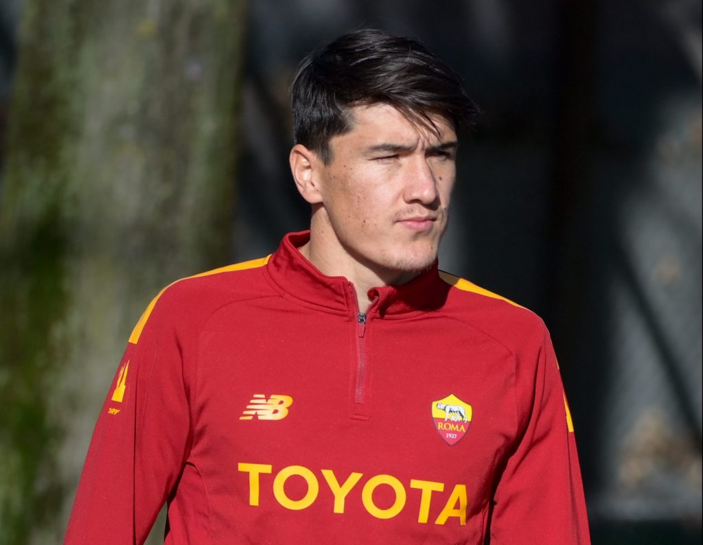 Shomurodov AS Roma Training Session