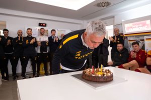 compleanno festa torta AS Roma Celebrate Jose Mourinho 60th Birthday
