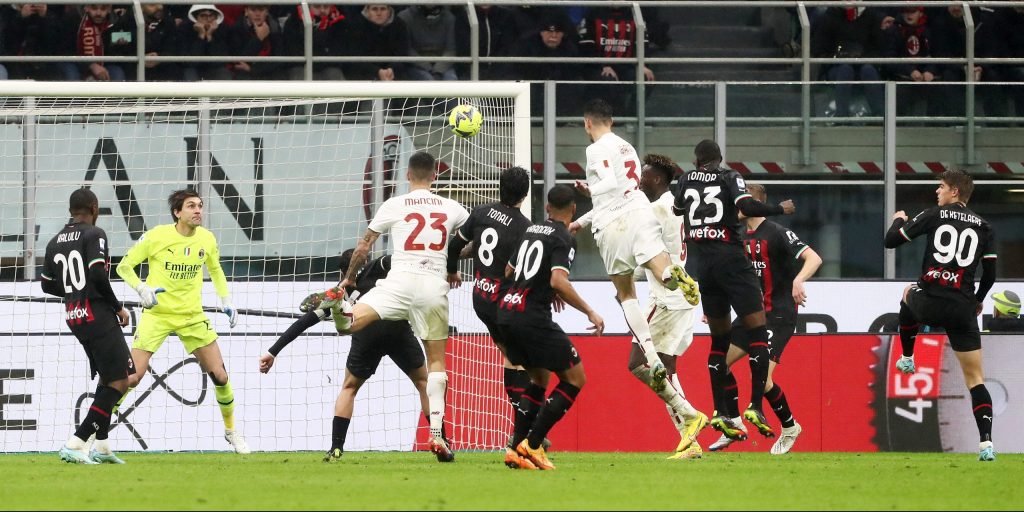 Ibanez AC Milan v AS Roma - Serie A