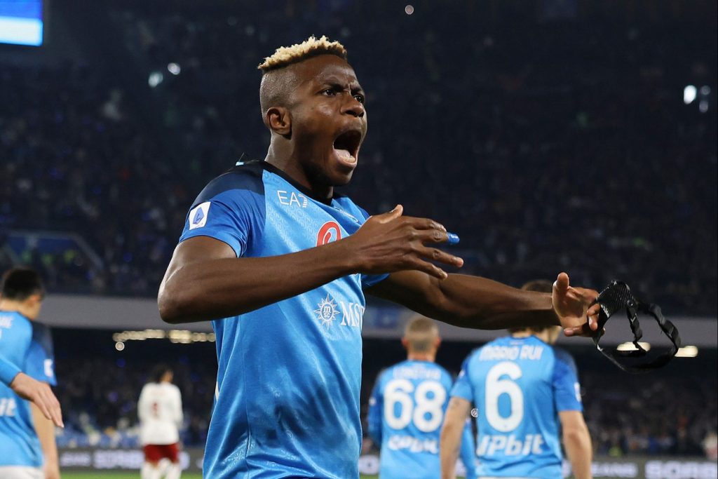 Osimhen SSC Napoli v AS Roma - Serie A