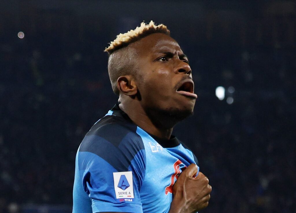 Osimhen SSC Napoli v AS Roma - Serie A