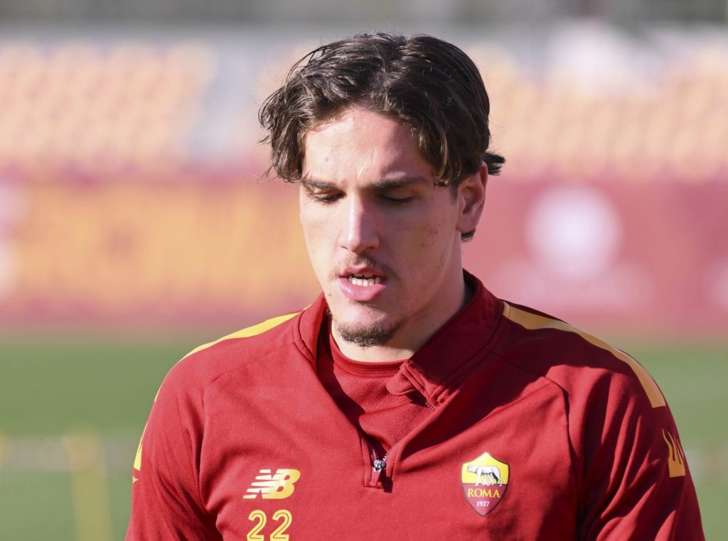zaniolo AS Roma Training Session