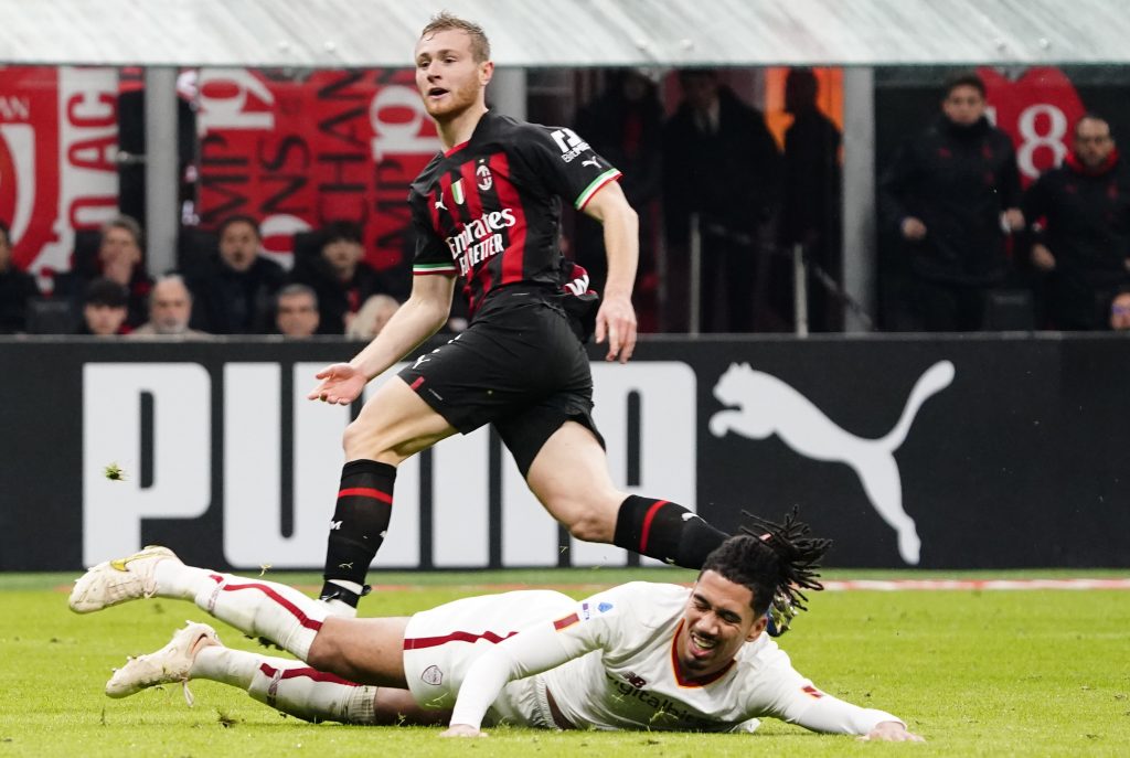 Pobega AC MIlan v AS Roma - Serie A