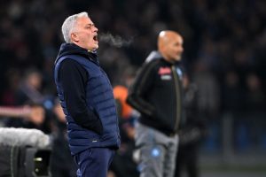 Mourinho SSC Napoli v AS Roma - Serie A
