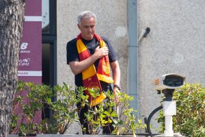 mourinho AS Roma New Coach Jose Mourinho Arrives In Rome