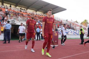 Spinazzola El ShaarawyPortimonense SC v AS Roma - Pre-Season Friendly