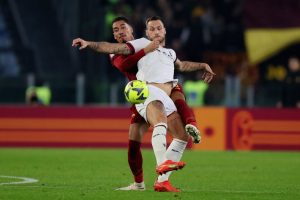 Smalling AS Roma v Bologna FC - Serie A