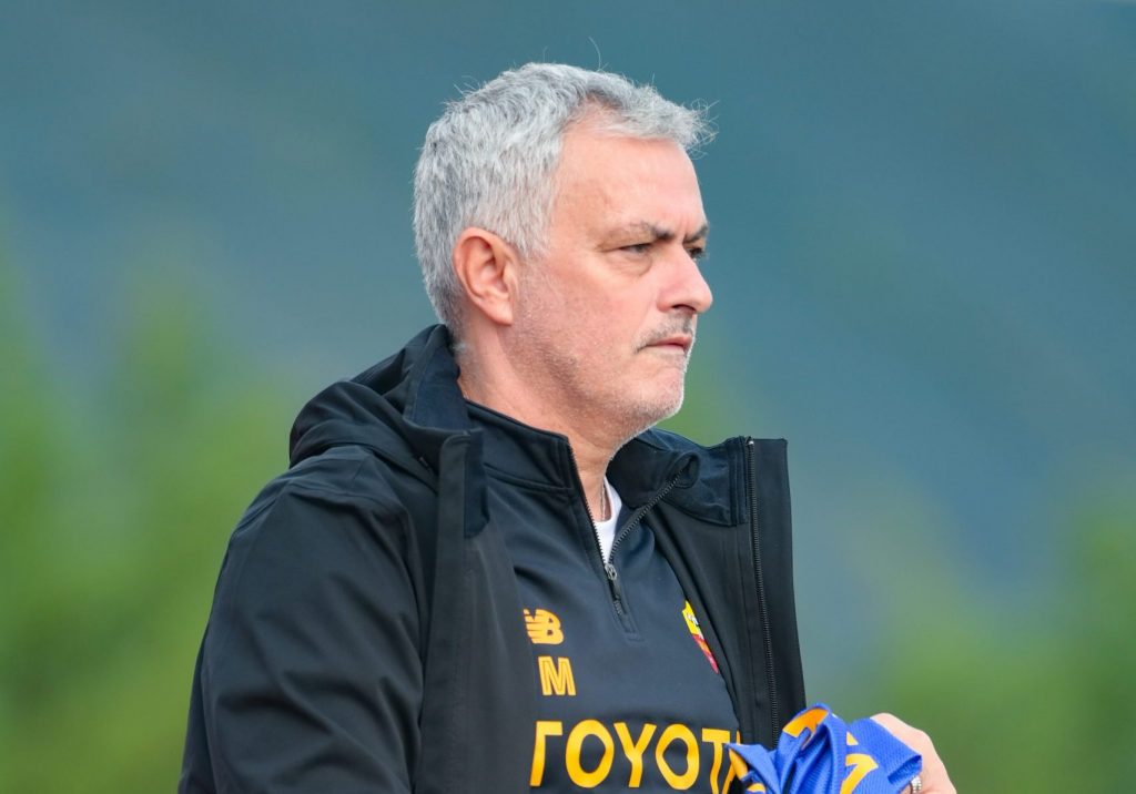 mourinho AS Roma Training Session