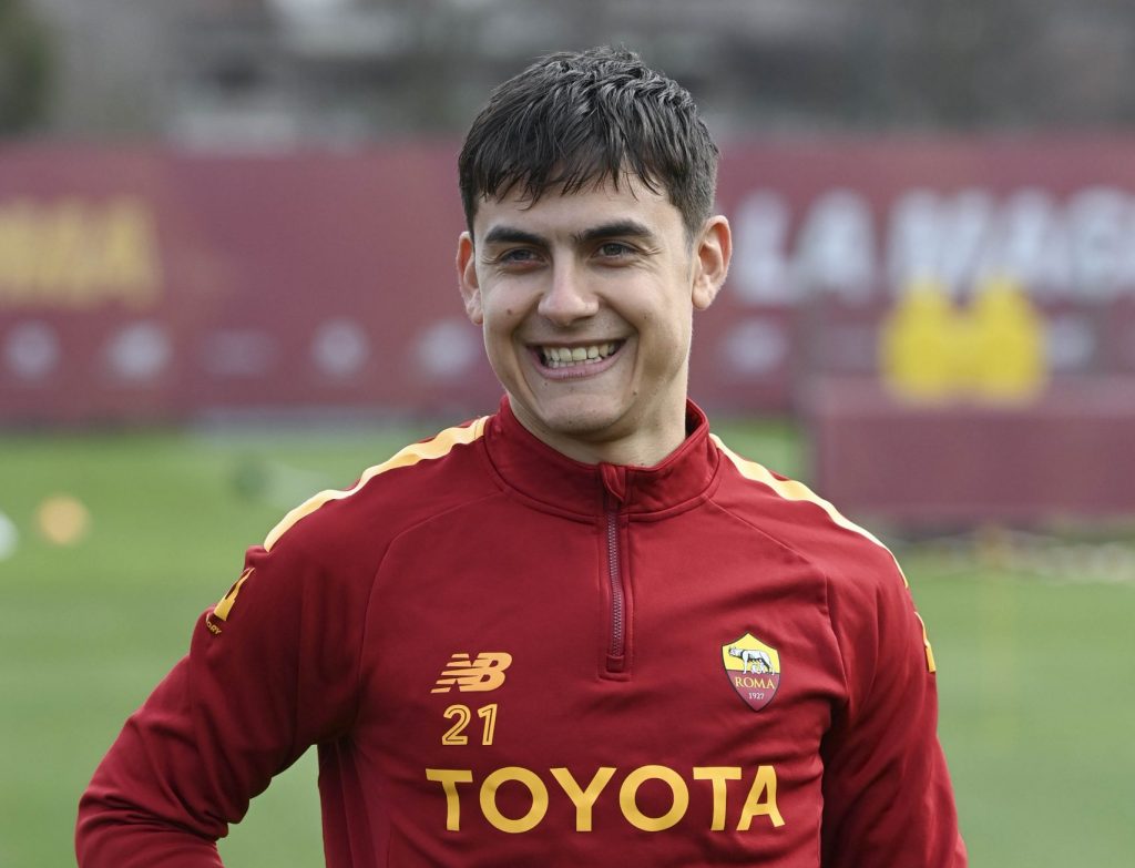 dybala AS Roma Training Session