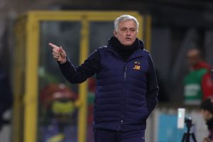 Mourinho Spezia Calcio v AS Roma - Serie A