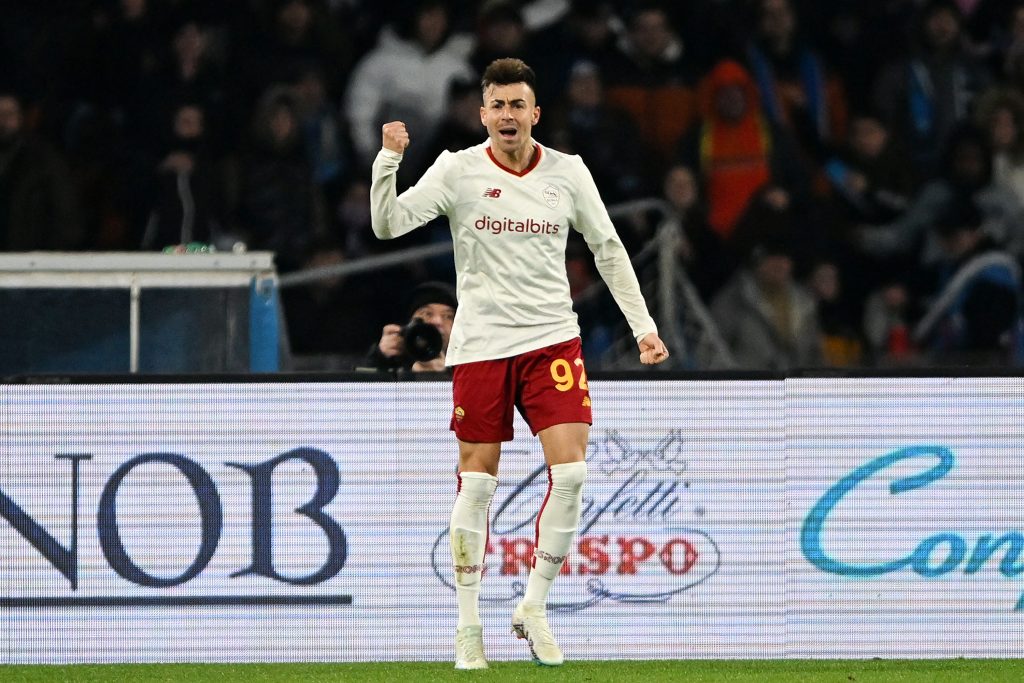 El ShaarawySSC Napoli v AS Roma - Serie A