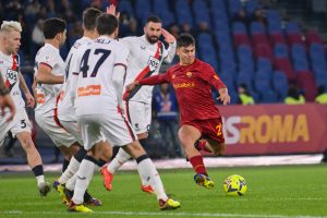 dybala AS Roma v Genoa CFC - Coppa Italia