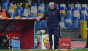 mourinho SSC Napoli v AS Roma - Serie A