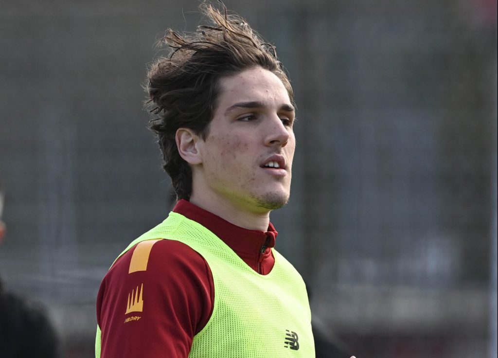zaniolo AS Roma Training Session