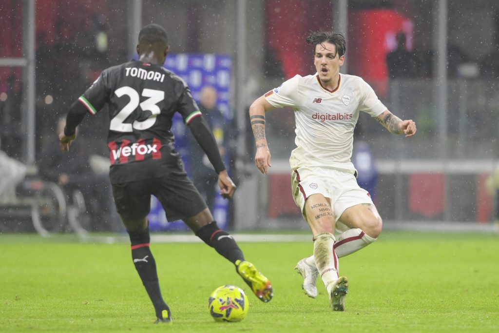 zaniolo AC Milan v AS Roma - Serie A