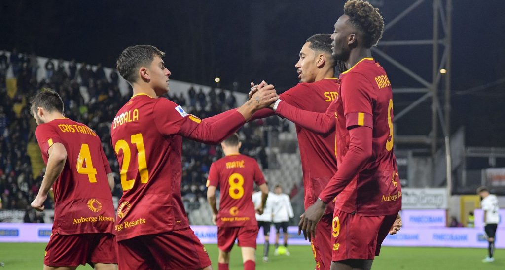 Abraham dybala Spezia Calcio v AS Roma - Serie A
