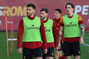 AS Roma Training Session pellegrini zaniolo