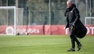 Mourinho AS Roma Training Session