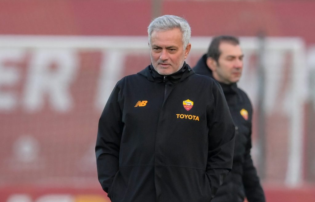 mourinho AS Roma Training Session