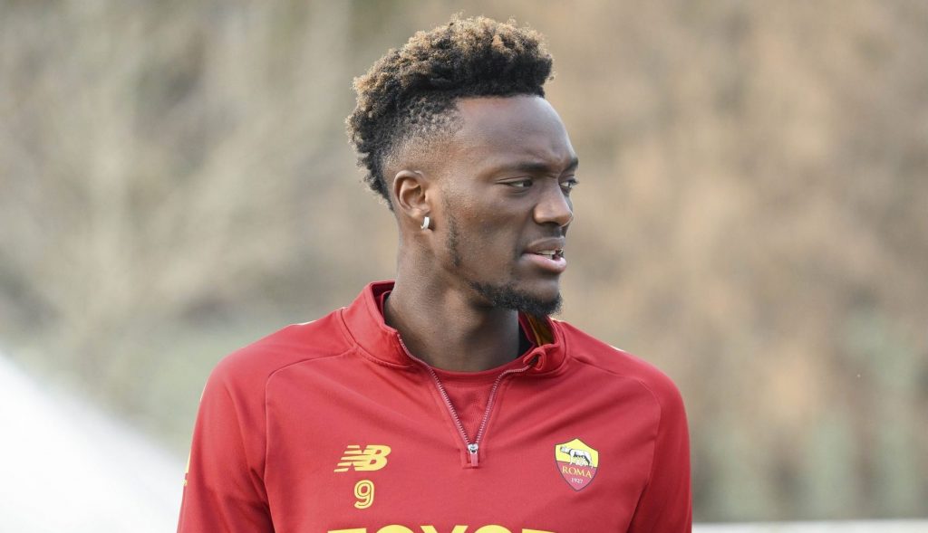 AS Roma Training Session abraham